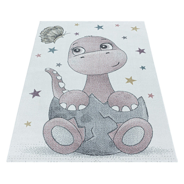 Tappeto per bambini Funny Rosa (2)