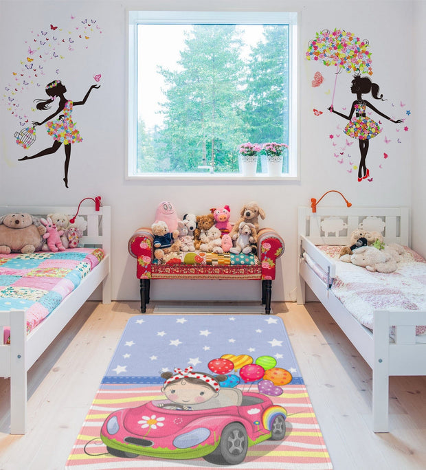 Tappeto per bambini Goocar 2040 Multicolore (1)
