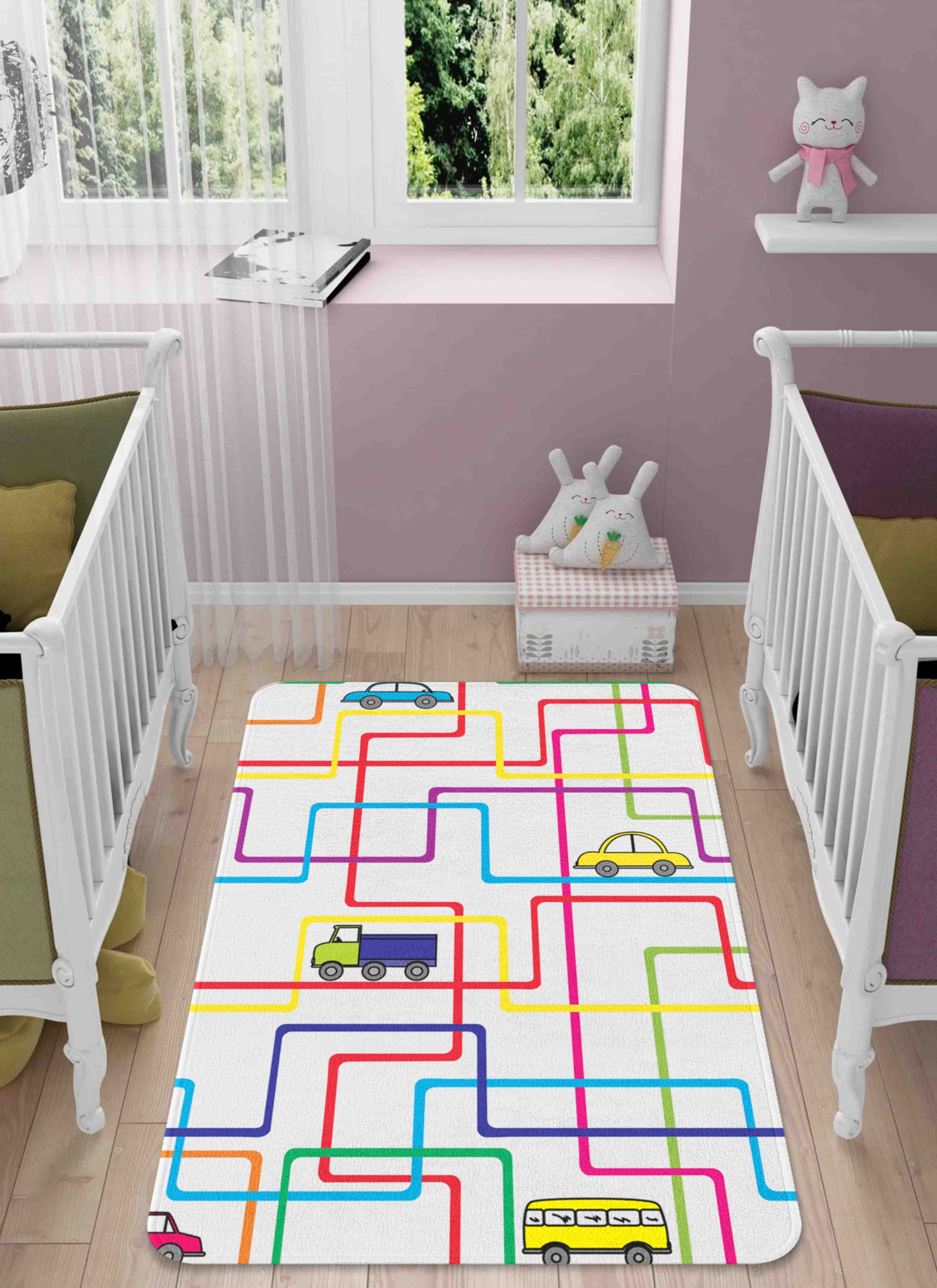 Tappeto per bambini Ianline 1013 Multicolore (1)