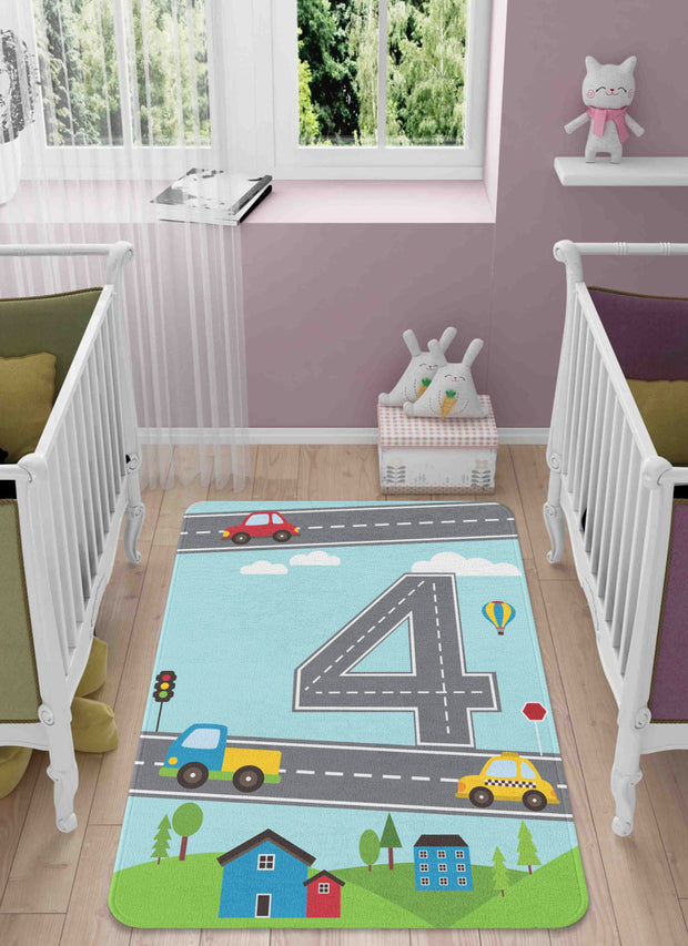 Tappeto per bambini Kady 1009 Multicolore (1)