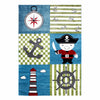 Tappeto per bambini Kids 0450 Pirate multicolore & AYYTPCH-KIDS0450MULTI & AYYTPCH-KIDS0450MULTI