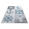 Tappeto per bambini Kids 0510 Pirate Grigio (2)