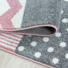 Tappeto per bambini Kids 0620 Heart Rosa (4)