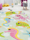 Tappeto per bambini Kimally 2056 Multicolore