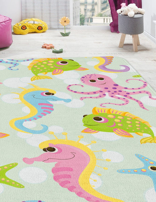 Tappeto per bambini Kimally 2056 Multicolore