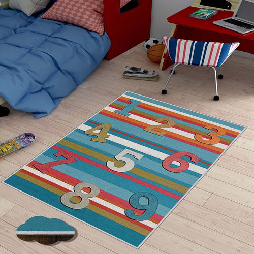 Tappeto per bambini Lefyt 639 Multicolore