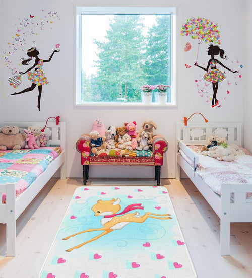 Tappeto per bambini Lilly 2047 Multicolore (1)