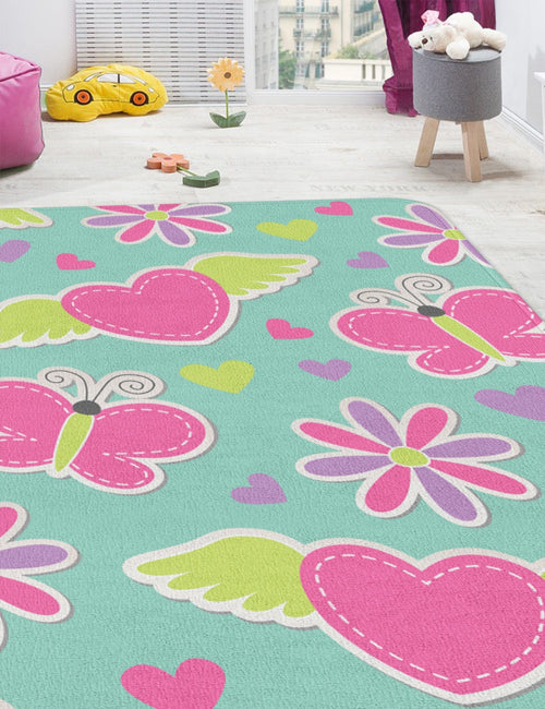 Tappeto per bambini Lovely 2007 Multicolore