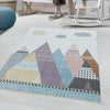 Tappeto per bambini Lucky multicolore (1)
