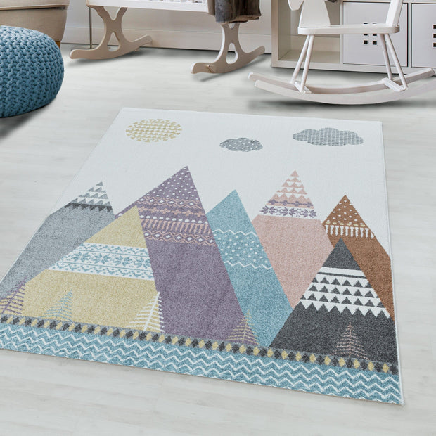 Tappeto per bambini Lucky multicolore (1)