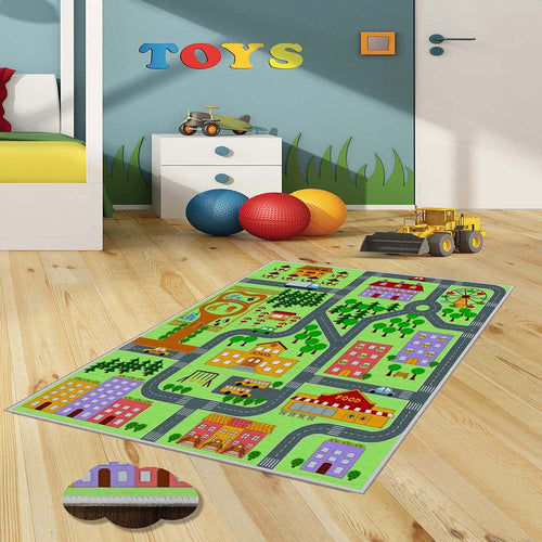 Tappeto per bambini Mevlami 547 Multicolore