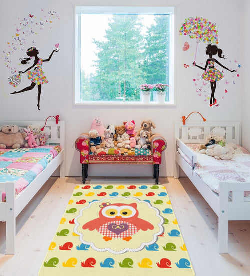 Tappeto per bambini Mikarun 2018 Multicolore (1)