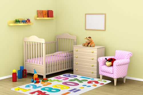 Tappeto per bambini Numbers 1015 Multicolore