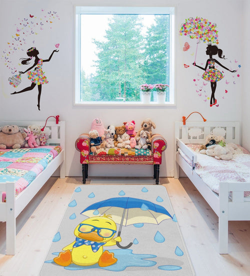 Tappeto per bambini Ordek 2017 Multicolore (1)