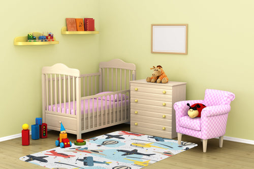 Tappeto per bambini Planist 1018 Multicolore