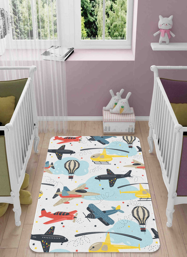 Tappeto per bambini Planist 1018 Multicolore (1)