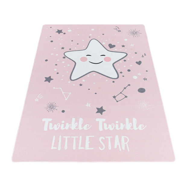 Tappeto per bambini Play 2901 Stars Rosa (2)