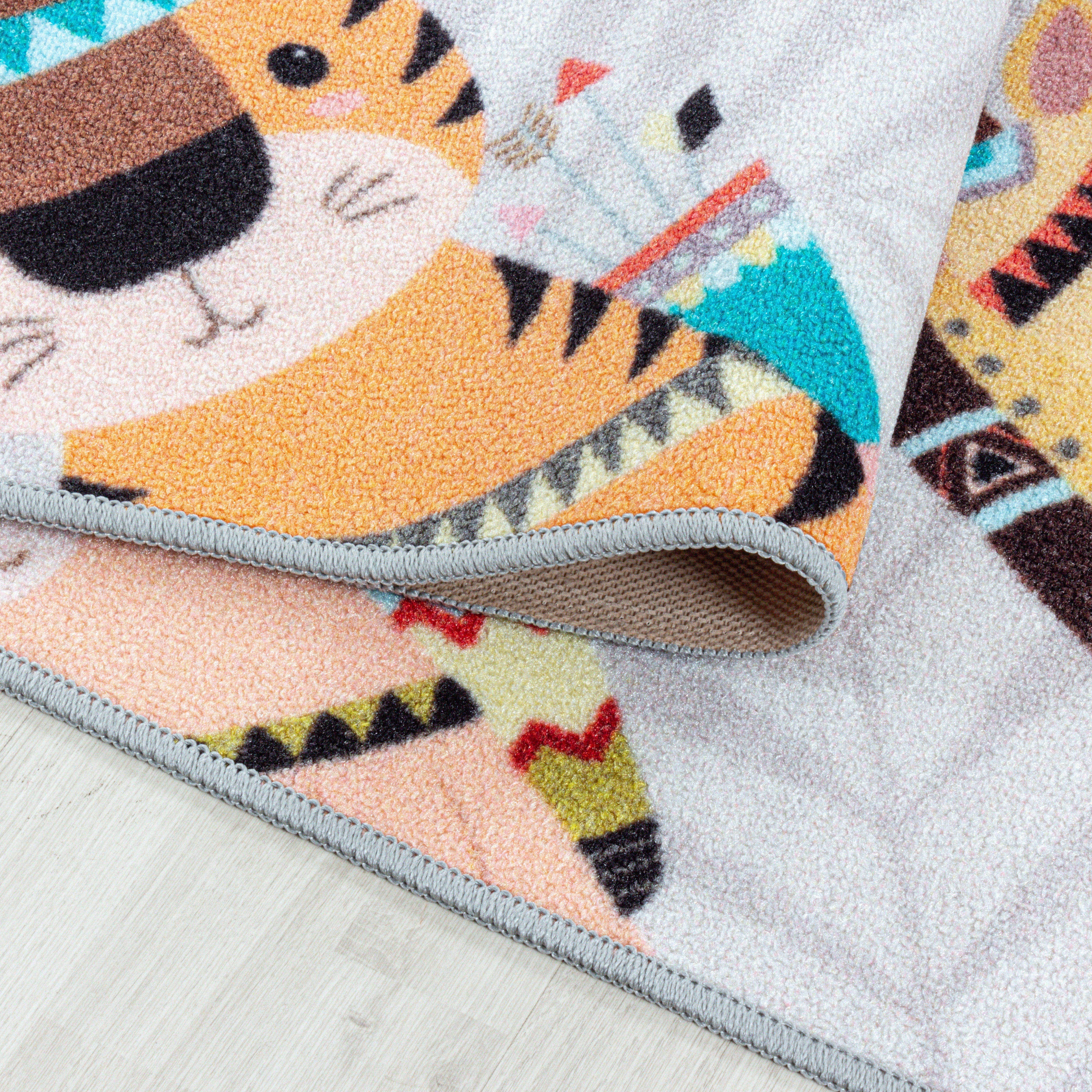 Tappeto per bambini Play 2903 Hopscotch Grigio (4)