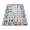 Tappeto per bambini Play 2904 Animals Grigio (2)