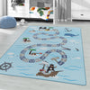 Tappeto per bambini Play 2908 Pirate Blu (1)