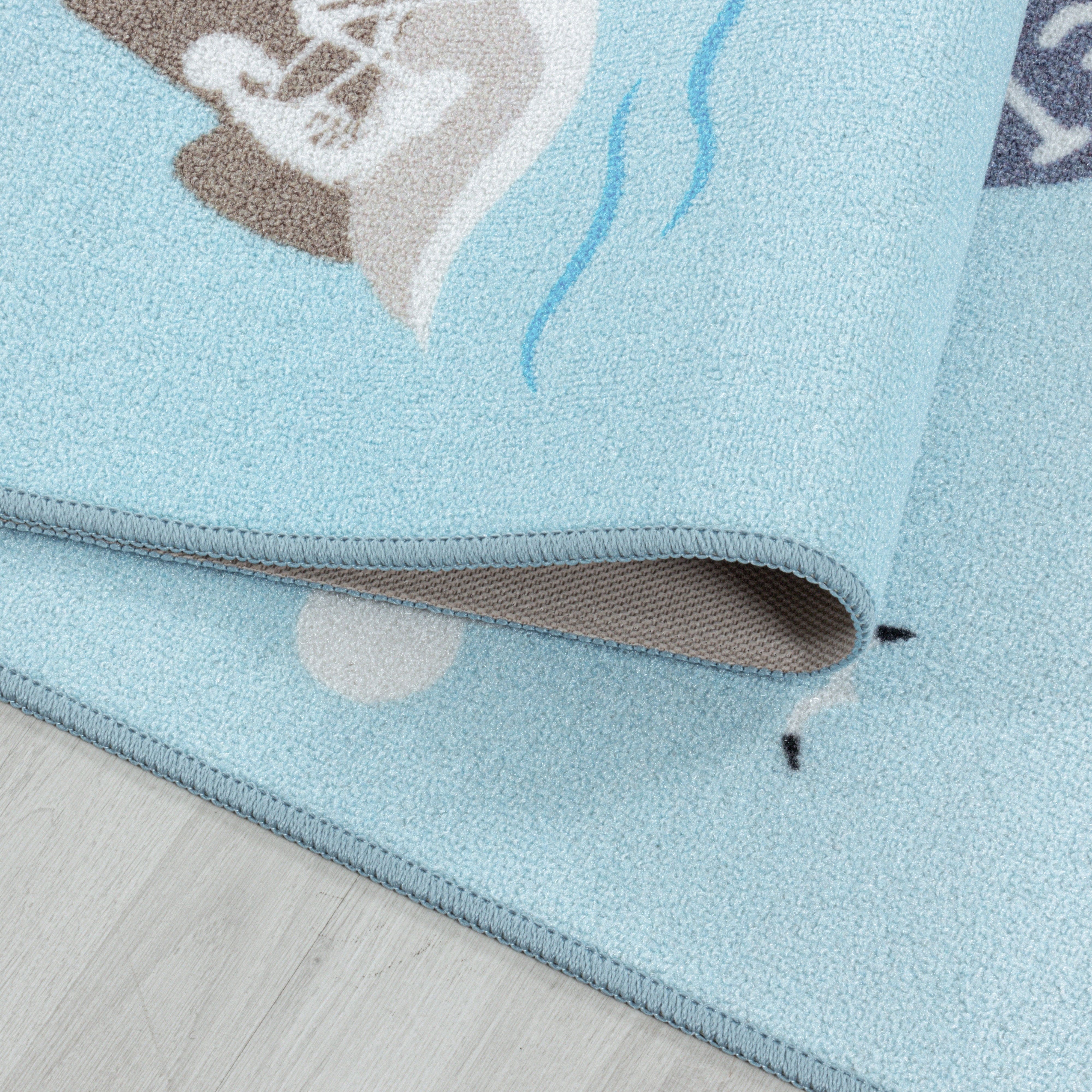 Tappeto per bambini Play 2908 Pirate Blu (4)