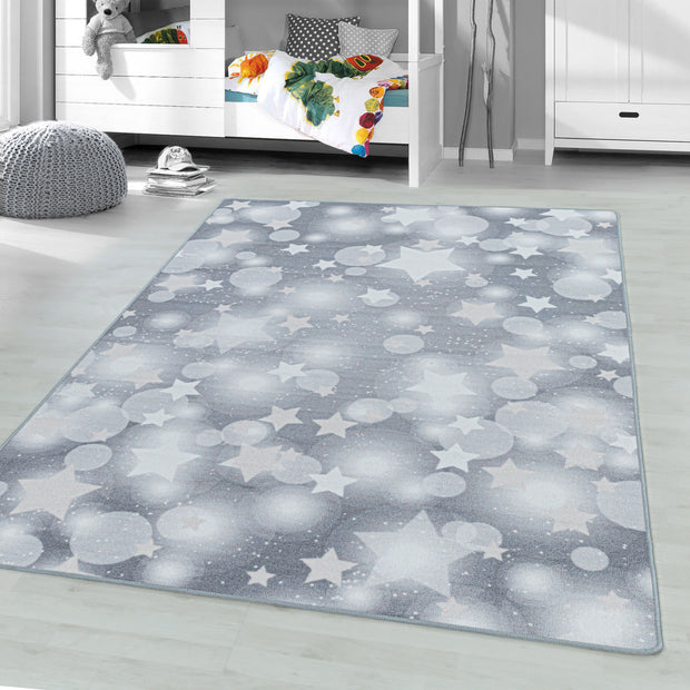 Tappeto per bambini Play 2916 Stars Grigio (1)
