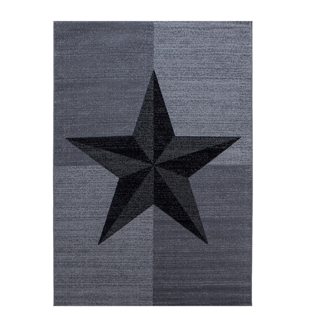 Ayyildiz Teppiche Tappeto per bambini Plus 8002 Stars Grigio