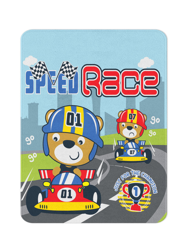 Tappeto per bambini Race 1026 Multicolore (2)