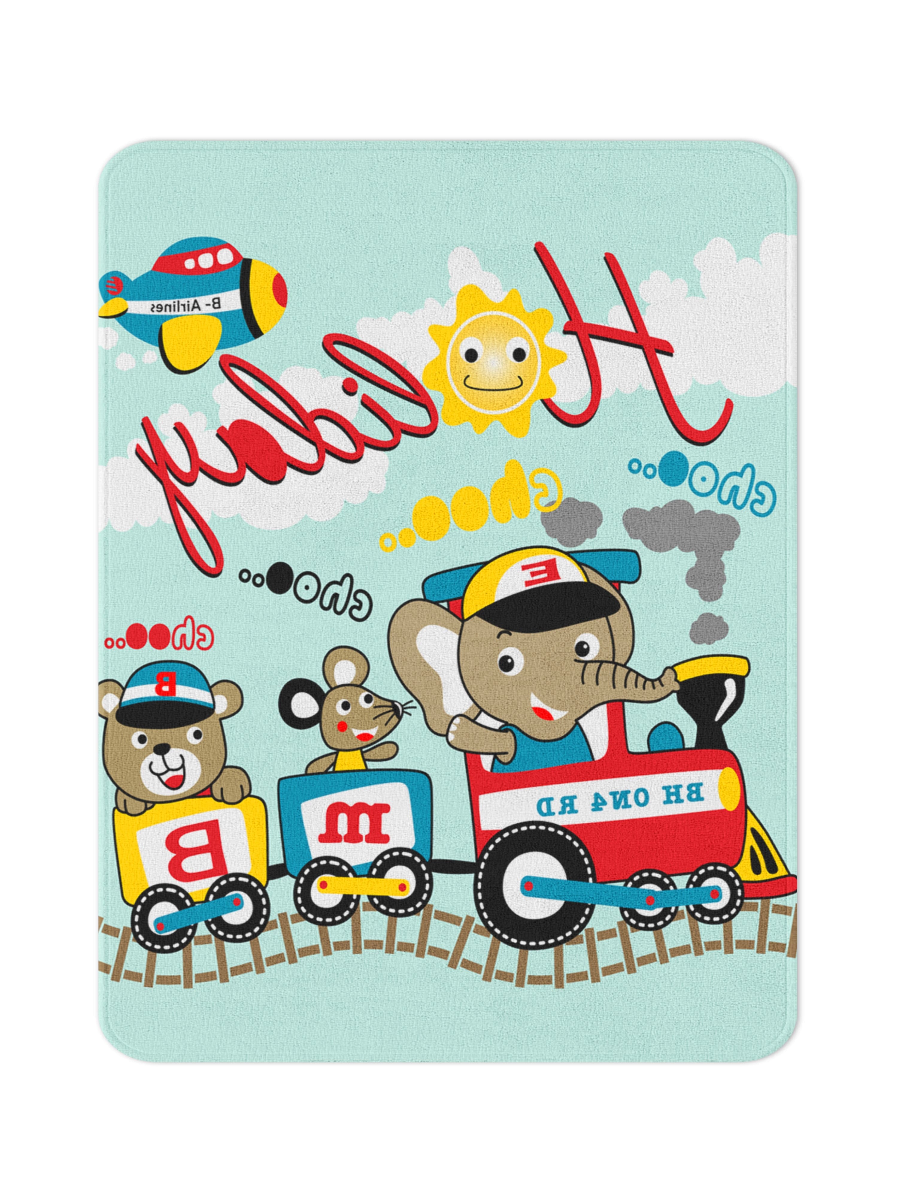 Tappeto per bambini Sebant 1027 Multicolore (2)