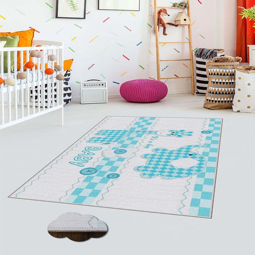 Tappeto per bambini Serenay 522 Multicolore