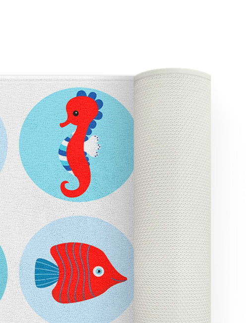 Tappeto per bambini Underwater 19034 Multicolore (1)