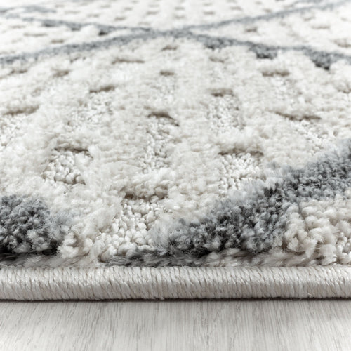 Tappeto Pisa 4701 Round Boho Design Crema (1)