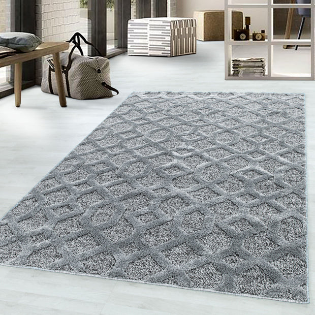 Tappeto Pisa 4702 Geometric Grigio (1)