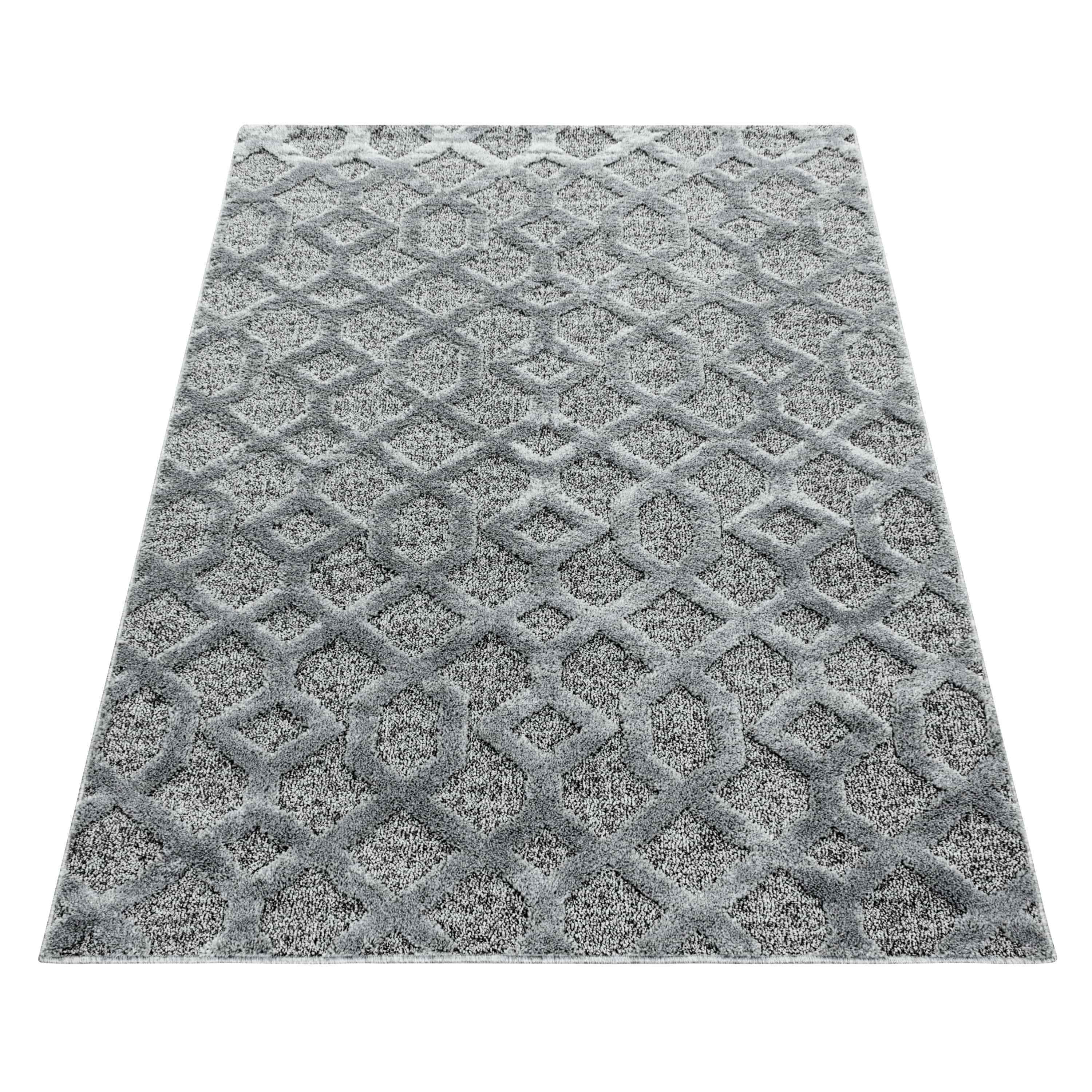 Tappeto Pisa 4702 Geometric Grigio (2)