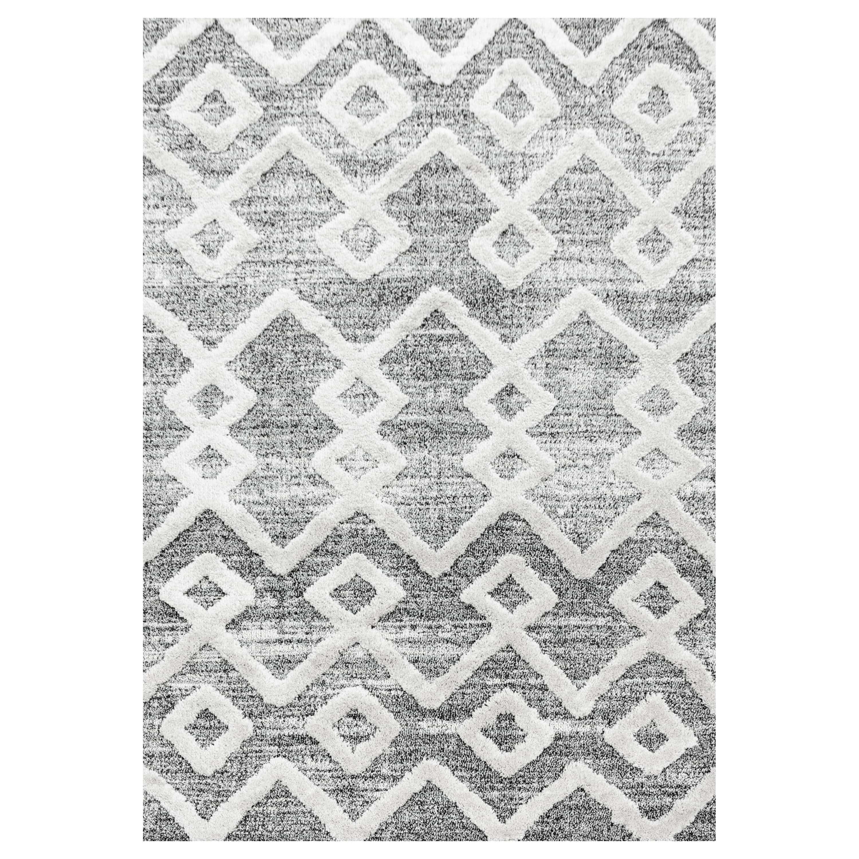 Tappeto Pisa 4704 Boho Design Grigio & AYYTPCH-PISA4704GREY & AYYTPCH-PISA4704GREY