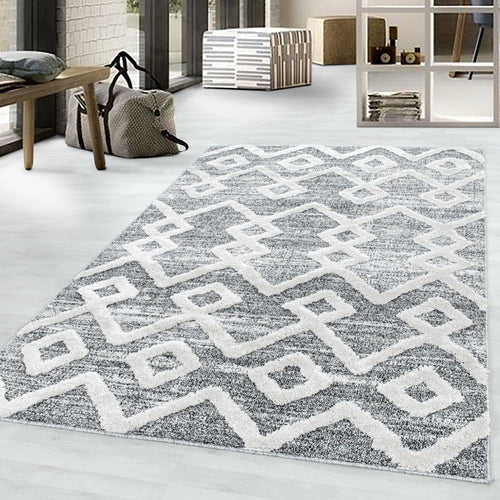 Tappeto Pisa 4704 Boho Design Grigio (1)