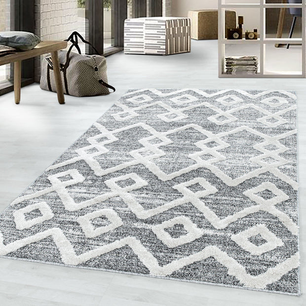 Tappeto Pisa 4704 Boho Design Grigio (1)