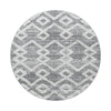 Tappeto Pisa 4704 Round Boho Design Grigio & AYYTPCH-PISA4704GREY-ROUND