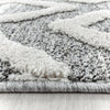 Tappeto Pisa 4704 Round Boho Design Grigio (1)
