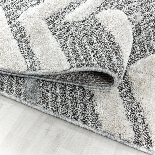 Tappeto Pisa 4705 Berber Design Grigio (4)