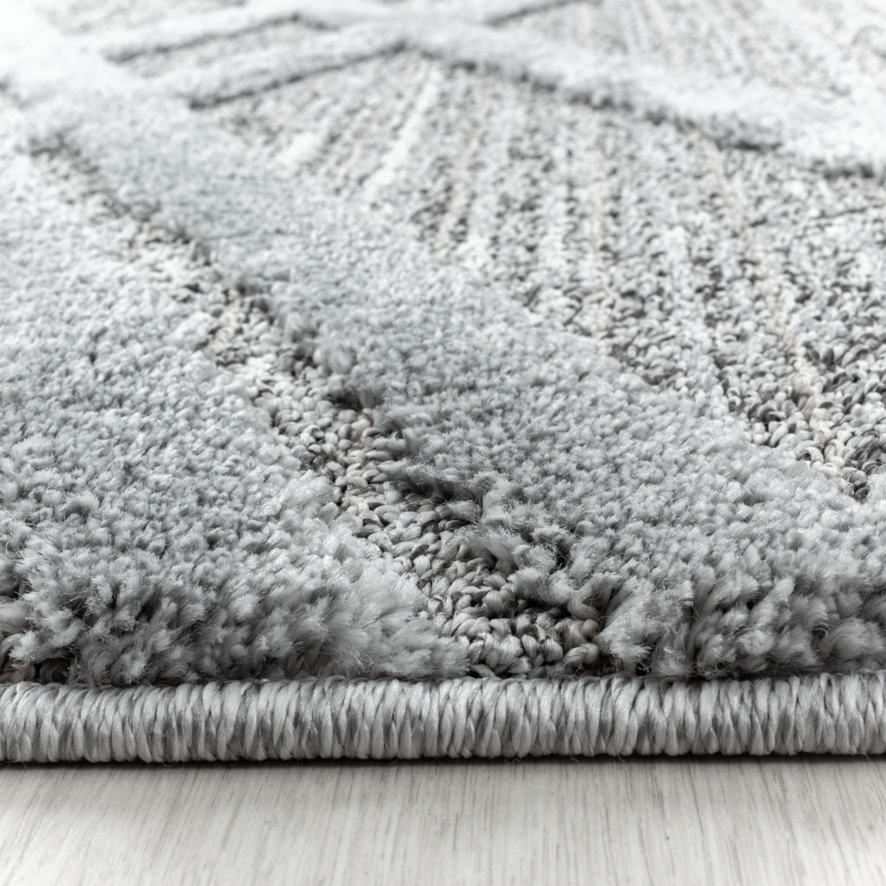 Tappeto Pisa 4706 Round Boho Design Grigio (1)