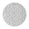Tappeto Pisa 4707 Round Geometric Grigio & AYYTPCH-PISA4707GREY-ROUND & AYYTPCH-PISA4707GREY-ROUND