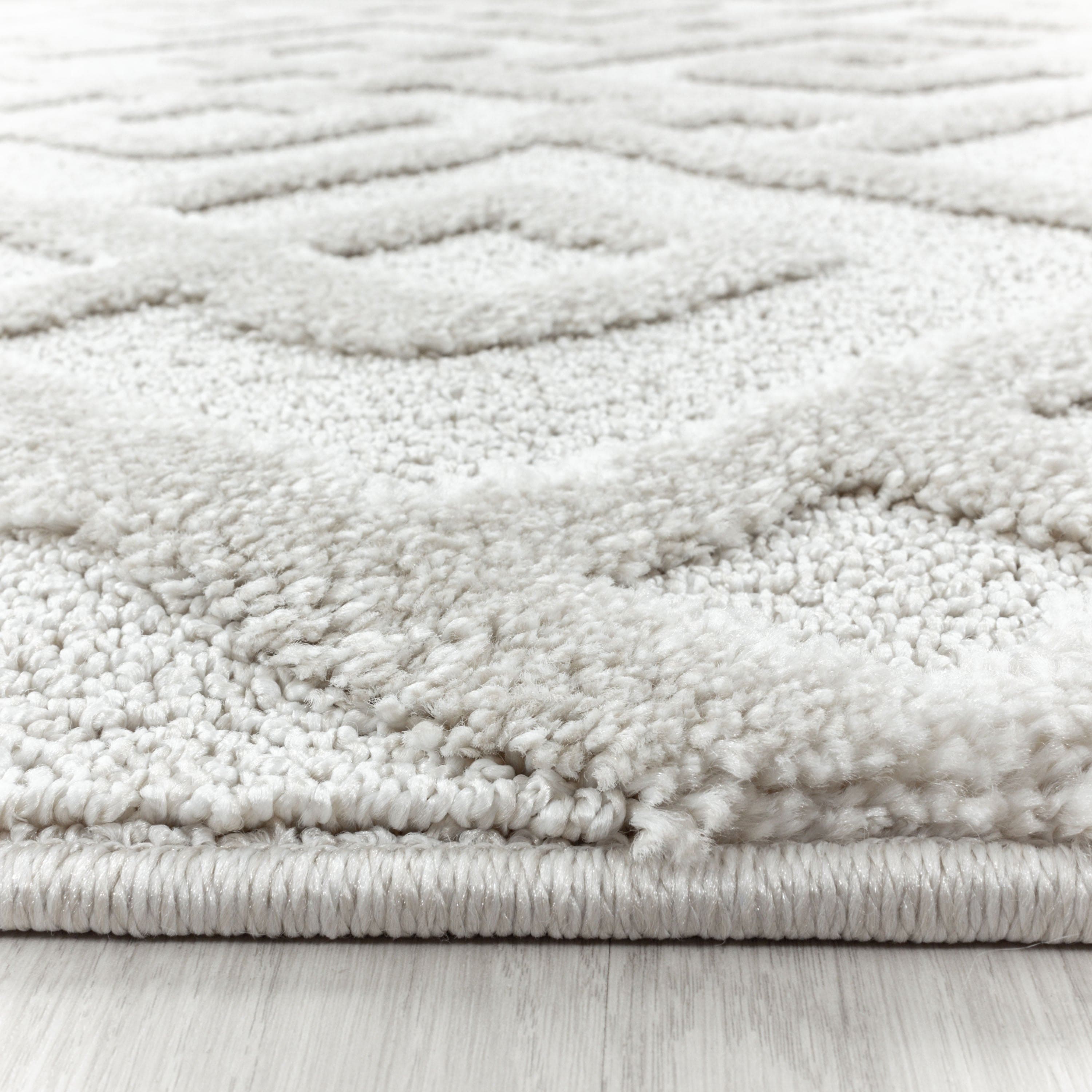 Tappeto Pisa 4708 Round Geometric Crema (1)