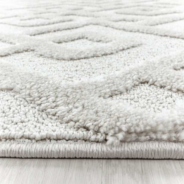 Tappeto Pisa 4708 Round Geometric Crema (1)