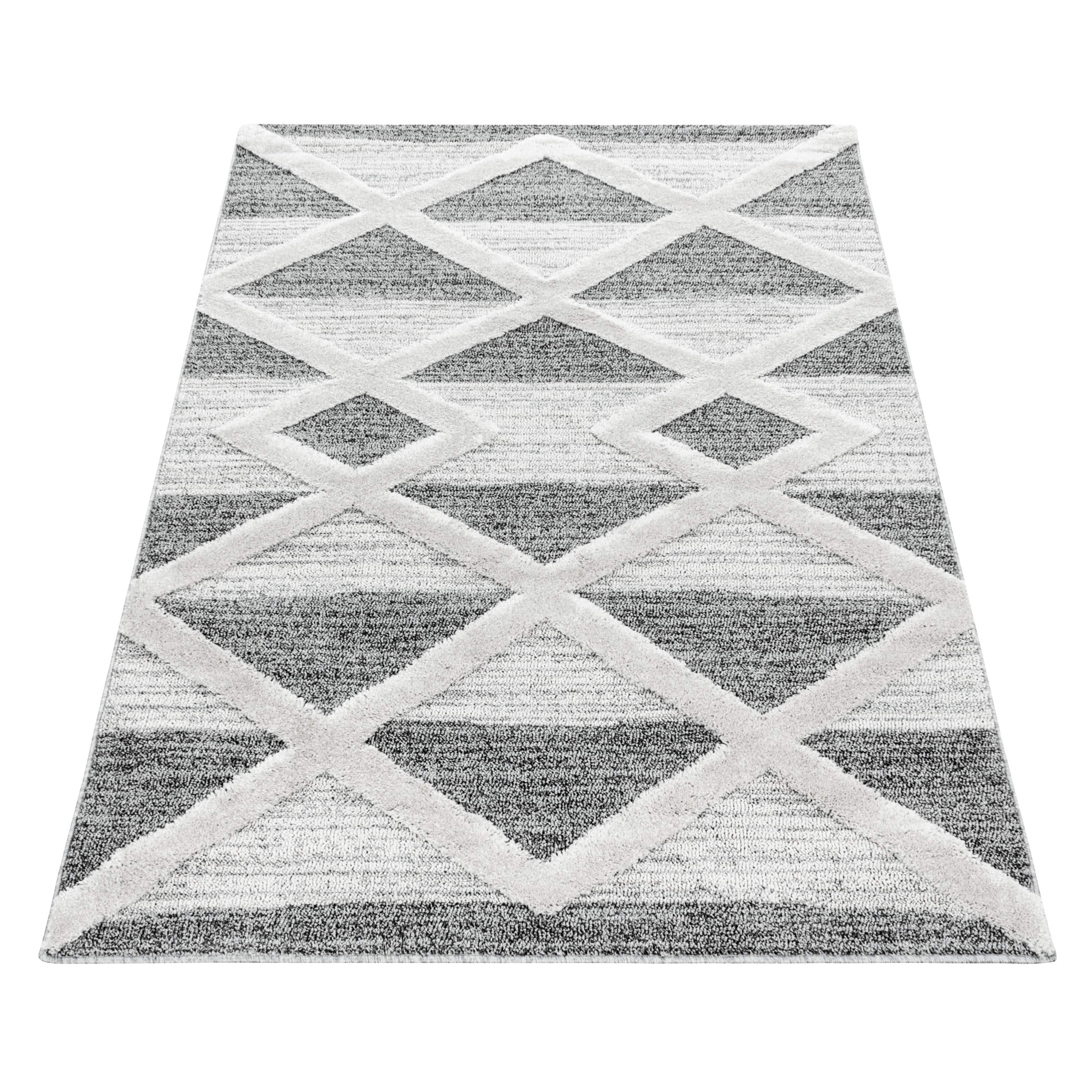 Tappeto Pisa 4709 Geometric Grigio (2)