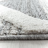 Tappeto Pisa 4709 Round Geometric Grigio (1)