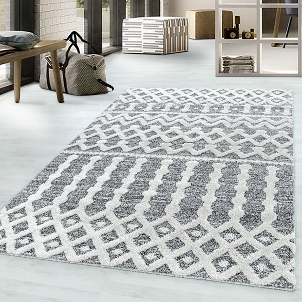Tappeto Pisa 4710 Boho Design Grigio (1)