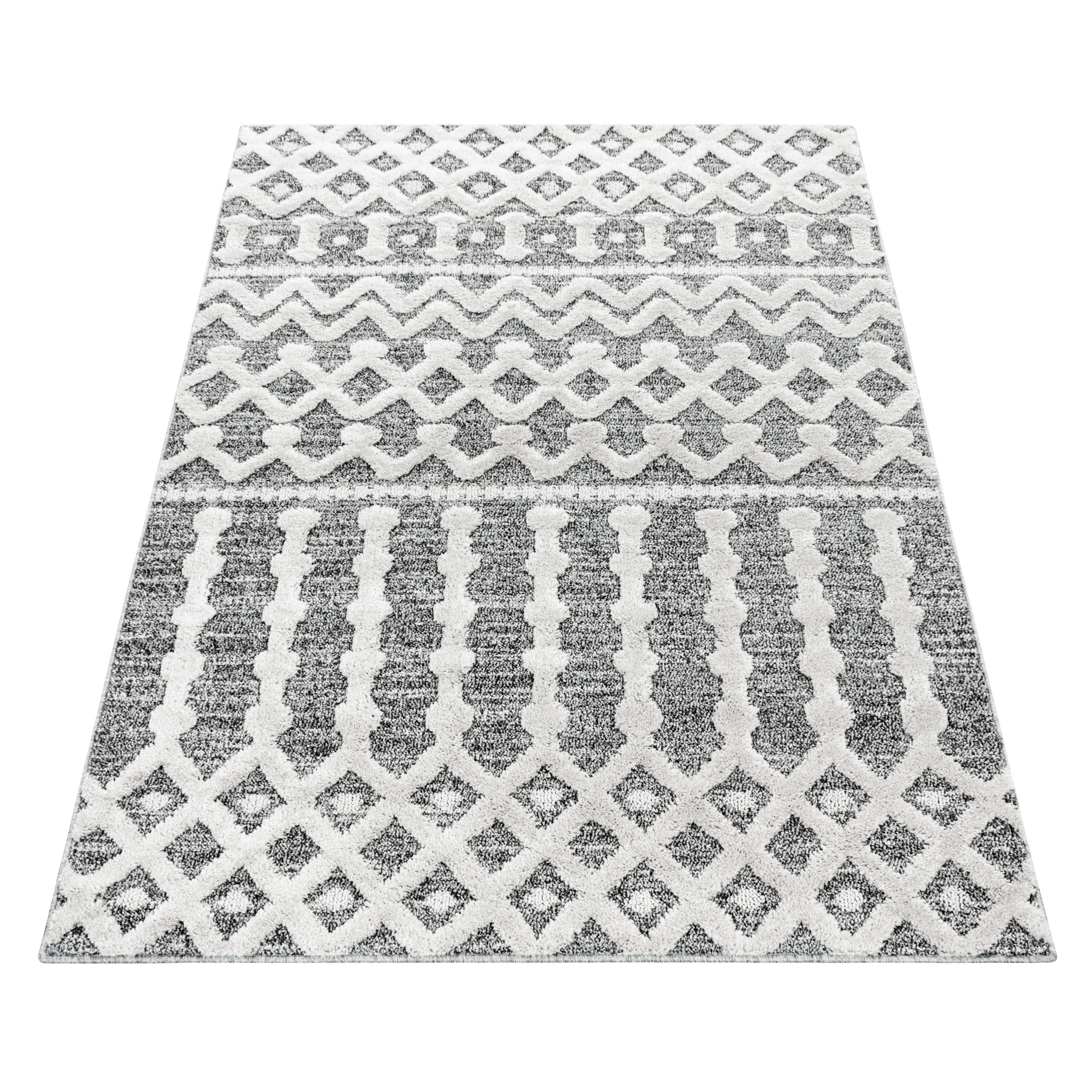 Tappeto Pisa 4710 Boho Design Grigio (2)
