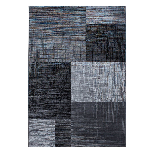 Ayyildiz Teppiche Tappeto Plus 8001 Abstract Checkered Nero