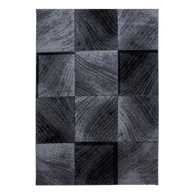 Ayyildiz Teppiche Tappeto Plus 8003 Checkered Nero